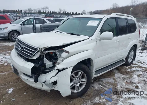 2005 Lexus Gx 470 from USA, damaged, VIN JTJBT20X650077789